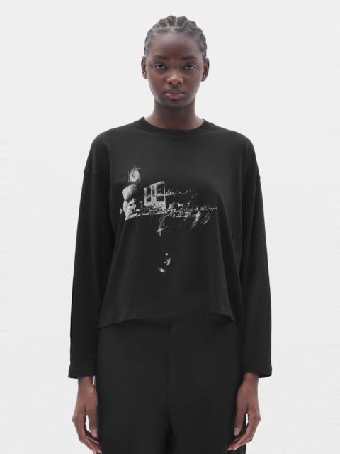 Ann Demeulemeester Nikita Relax Fit Long Sleeve Boxy T