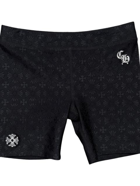 Chrome Hearts Monogram CH Biker Shorts "Black" CHRM1985