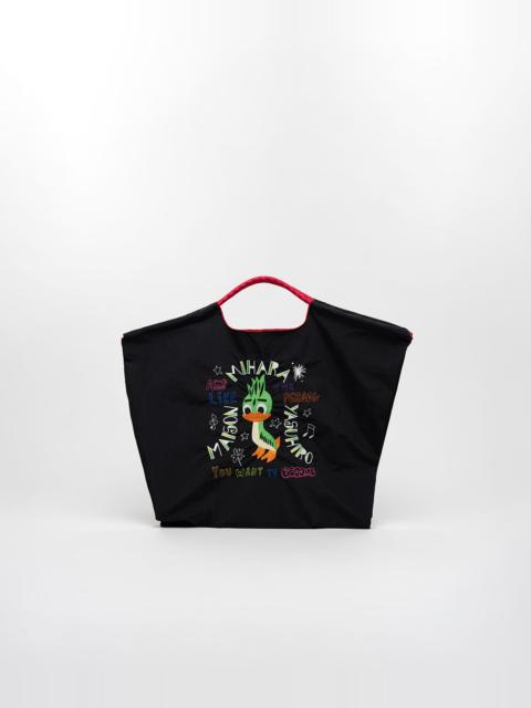 Maison MIHARAYASUHIRO "Ball&Chain x MMY " LEON Embroidery Tote Bag Large