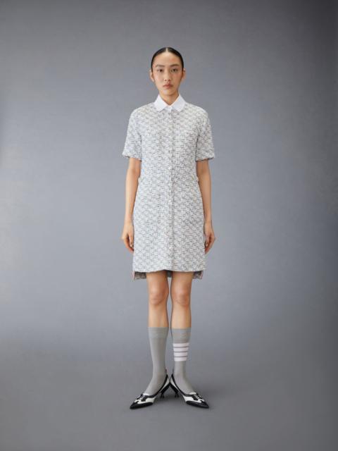 Thom Browne｜DRESSES (THIGH LENGTH PATCH POCKET DRESS W/ Thom Browne Thigh Length Patch Pocket Dress | FARFETCH