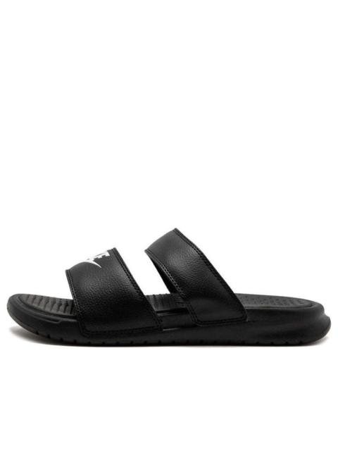 (WMNS) Nike Benassi Duo Ultra Slide 'Black' 819717-010