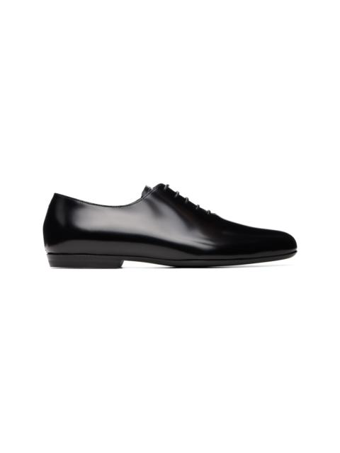 Dries Van Noten Black Leather Oxfords