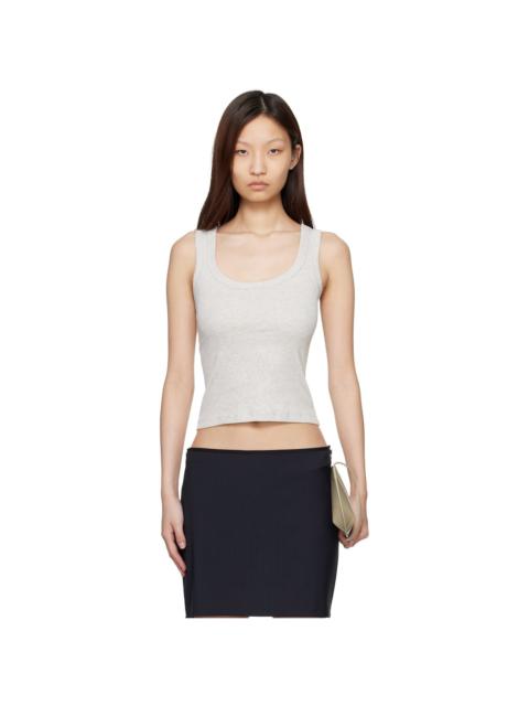 FLORE FLORE Gray Hillie Tank Top