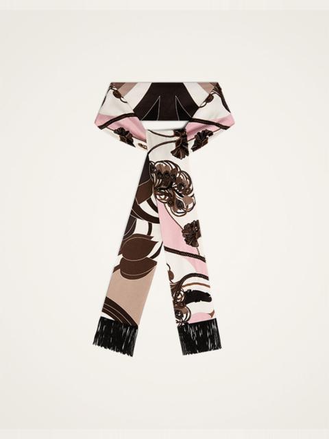 La DoubleJ Skinny Scarf