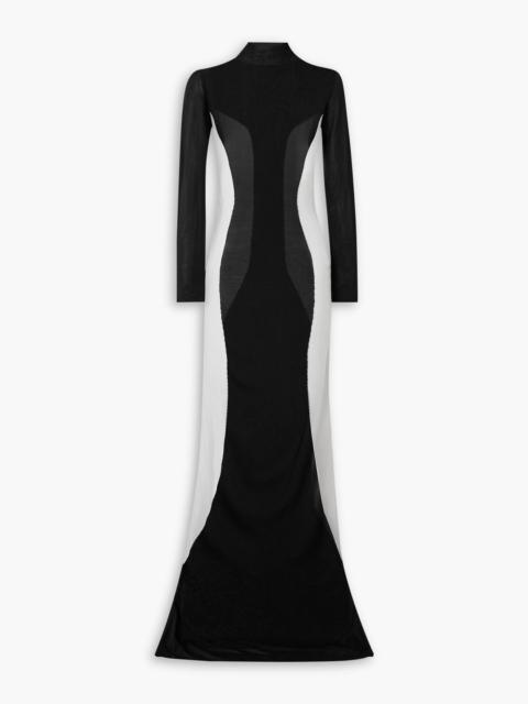 GRACE LING Silhouette Maxi 드레스