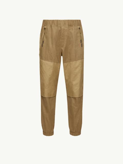 Moncler Grenoble Linen Jogging Pants