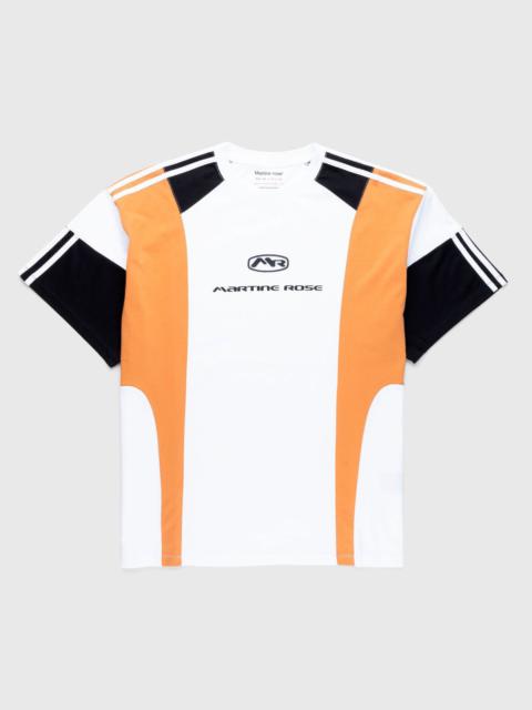 Martine Rose Martine Rose – Panelled Oversized T-Shirt White/Multi