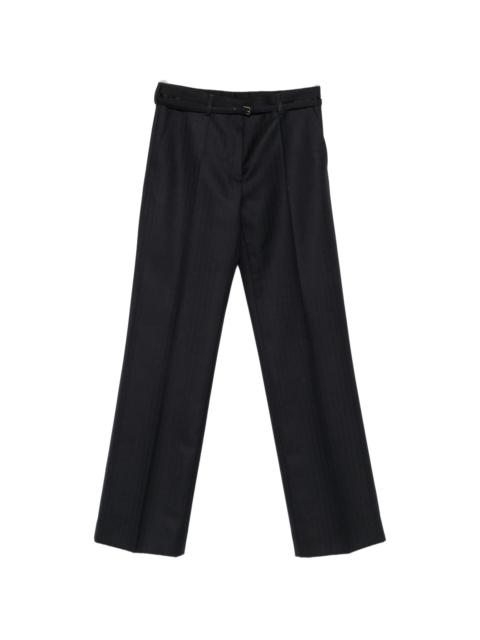 Dries Van Noten Dries Van Noten Pinstripe Wide-leg Trousers