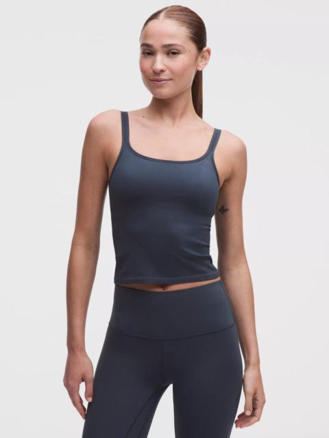 lululemon Ebb to Street Scoop-Neck Cropped Tank Top *Light Support, B/C Cup