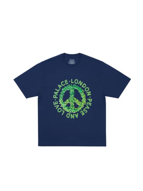 PEASE AND LOVE T-SHIRT NAVY