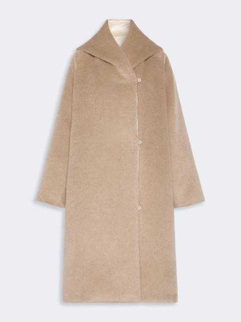 Max Mara ODE Reversible alpaca and wool puffer jacket with a soft texture - BEIGE