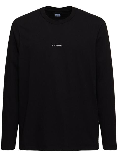 Brushed jersey long sleeve  t-shirt