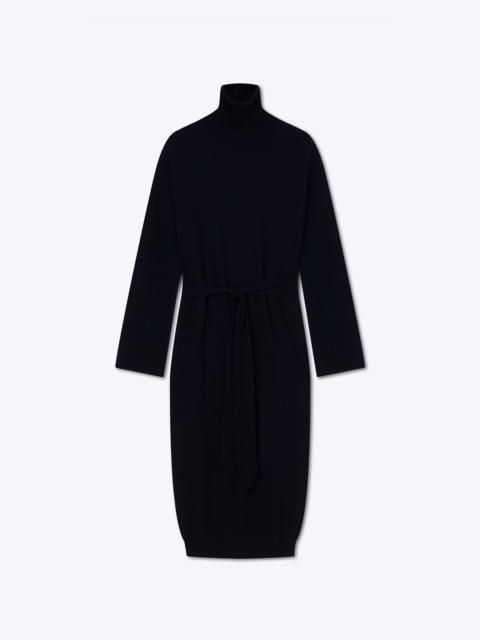 CANAAN - Cashmere-blend turtleneck dress - Navy