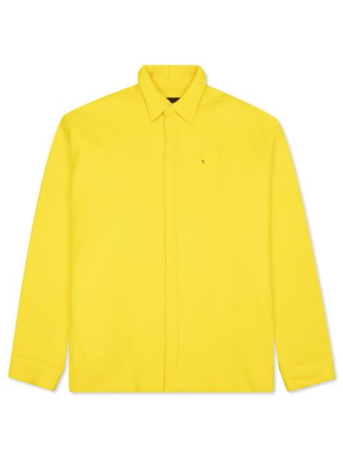 Raf Simons RAF SIMONS EXTREMELY BIG OUTERWEAR SHIRT - YELLOW