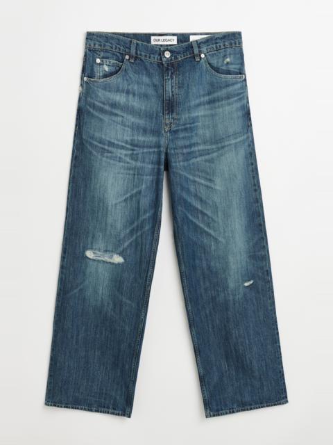 Our Legacy Vast Cut Vintage Rubber Repair Denim