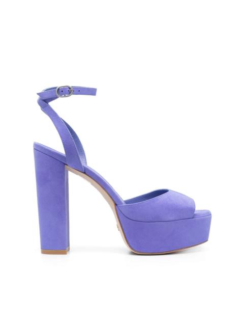 Ryder II 125mm suede platform sandals