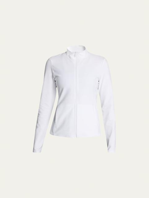 BEYOND YOGA On the Go Mock-Neck Jacket