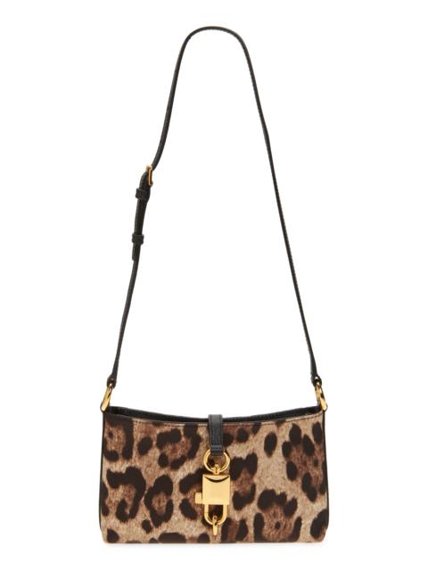 Dolce & Gabbana Dolce&Gabbana Sicilian Street Lock Faux Leather Shoulder Bag in Hy13M Leo New at Nordstrom