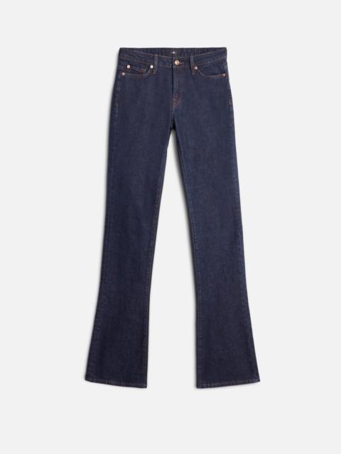 7 For All Mankind LOW SKINNY BOOT in Denim Rinsed Indigo