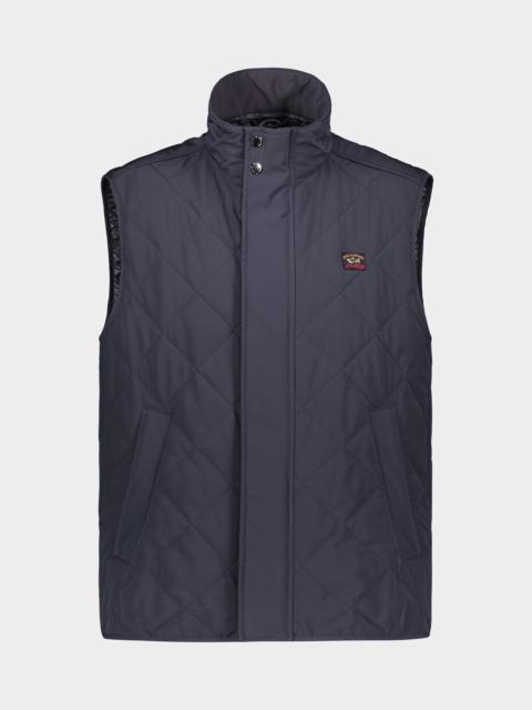 Paul & Shark Save the Sea Typhoon® Re 4x4 stretch Quilted Vest