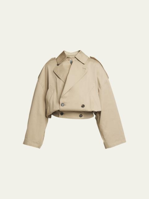 Loewe Cropped Trench Jacket
