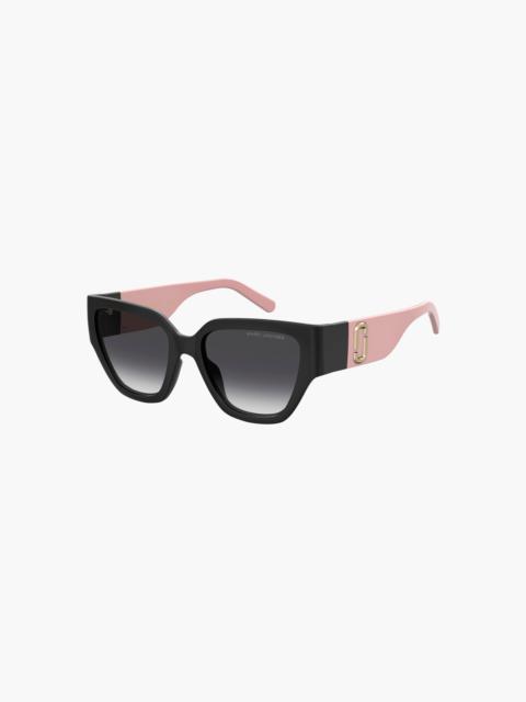 Marc Jacobs THE J MARC RECTANGULAR COLORBLOCK SUNGLASSES