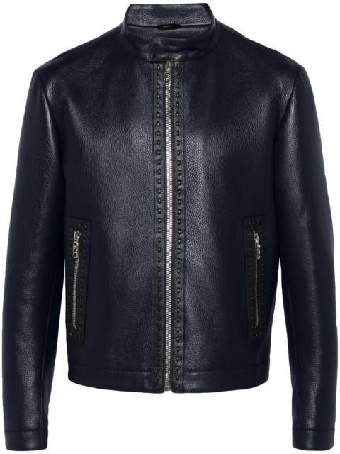 FENDI Selleria Leather Jacket