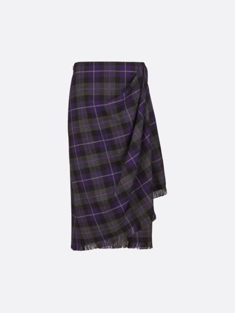 Dior Mid-Length Draped Skirt