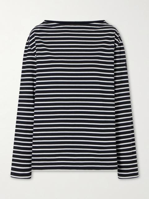 TOTEME Breton Striped Cotton-jersey T-shirt