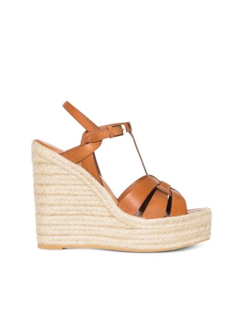 SAINT LAURENT strap buckle-detail espadrilles