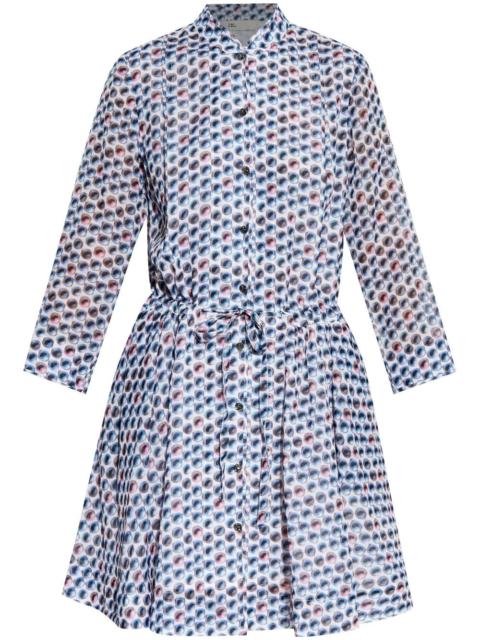 TORY BURCH printed mini dress