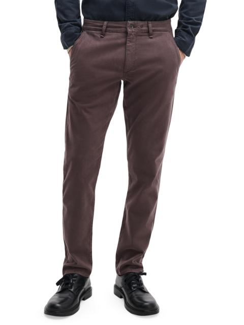 rag & bone Men's Fit 3 Stretch-Twill Mid-Rise Straight-Leg Chino Pants - Coal Grey