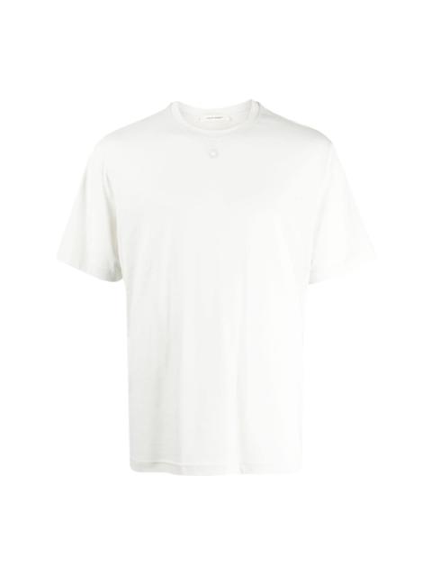 round-neck cotton T-shirt