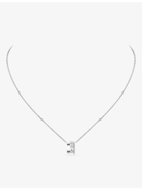 MESSIKA Move Romane 18ct white-gold and diamond necklace