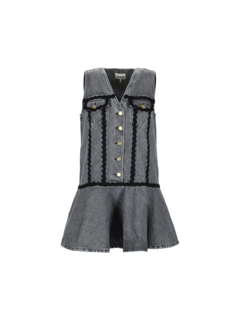 GANNI Cotton Mini Dress