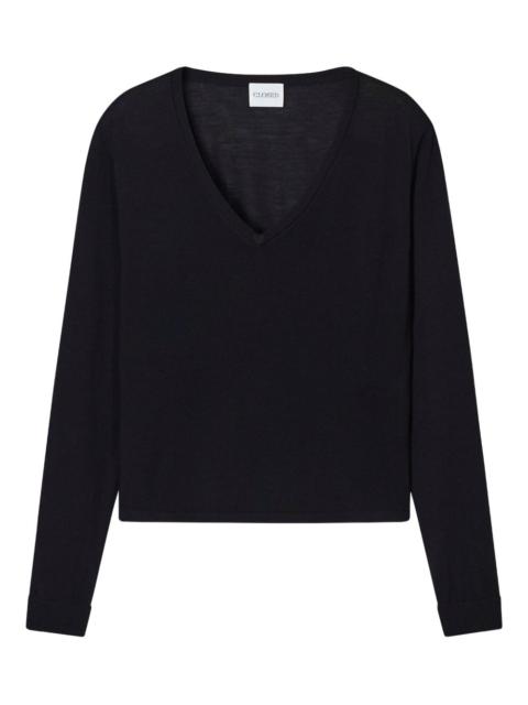 CLOSED V-neck long-sleeve sweater