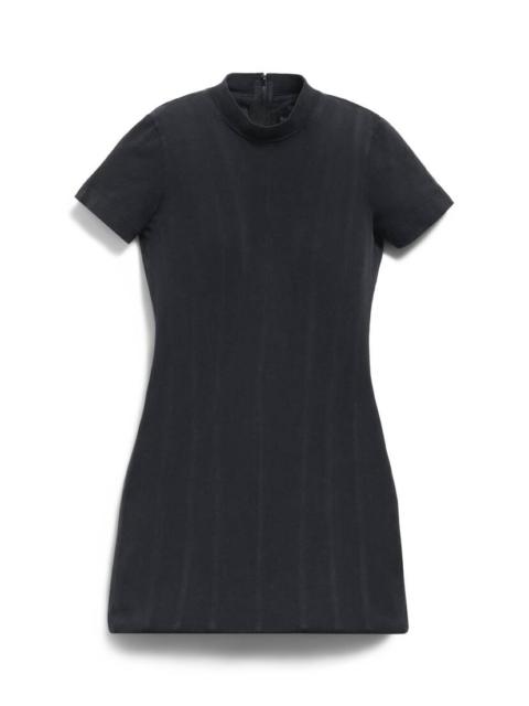 BALENCIAGA Women's Corseted Dress in Black