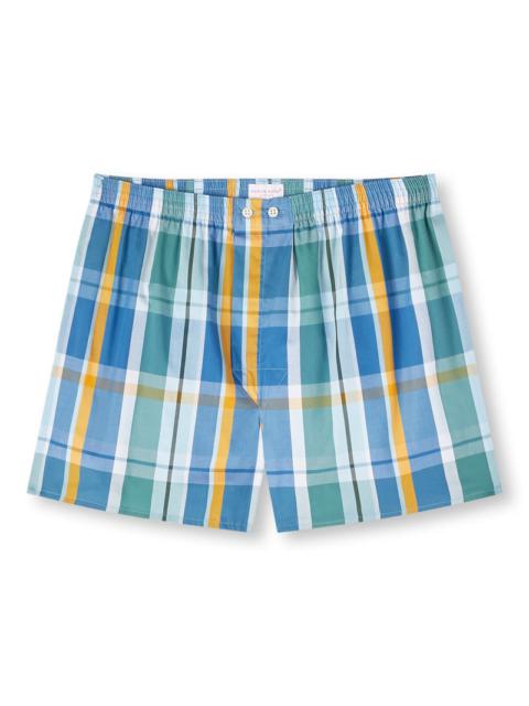 Derek Rose Men's Classic Fit Boxers Barker 35 Cotton Multi