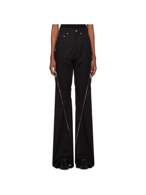 Black Bolan Banana Trousers