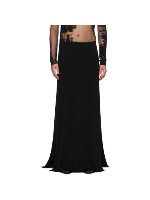 Black Rex Maxi Skirt