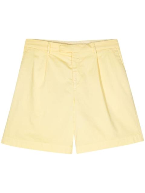 LARDINI pleat-detailing bermuda shorts