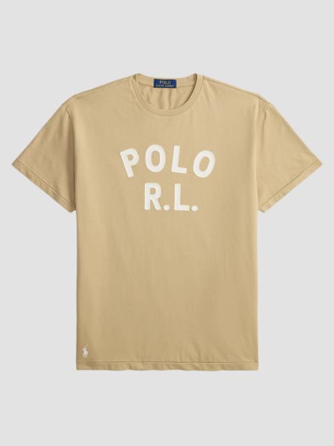 Polo Ralph Lauren Men's Logo-Print Cotton Crewneck T-Shirt - Vintage Khaki