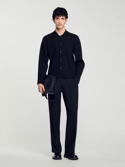 Sandro BUTTON-DOWN CARDIGAN