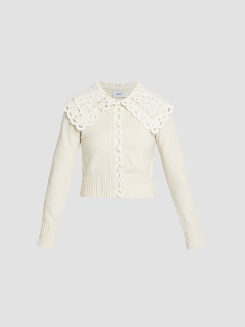 Erdem CREW NECK CARDIGAN