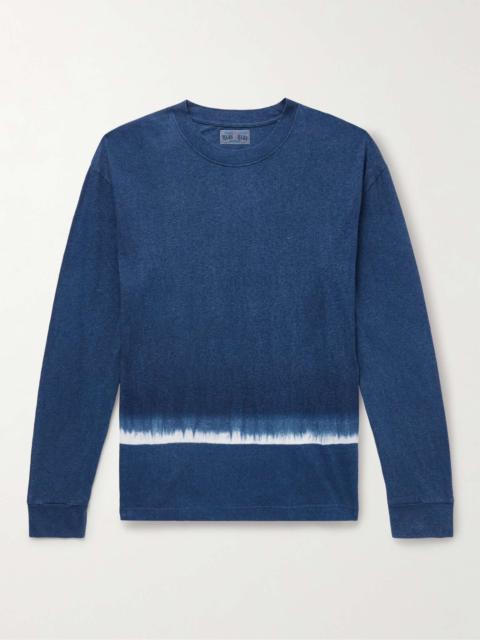 Blue Blue Japan - Men - Kobolevi Printed Indigo-Dyed Cotton Bandana Blue