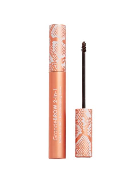 GRANDE Cosmetics GRANDE Cosmetics GrandeBROW 2-in-1 Tinted Brow Gel and Brow Enhancing Serum - Dark