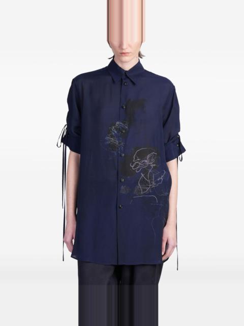 Y's abstract-print shirt