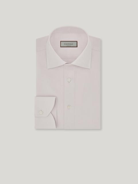 Canali PALE PINK PIN POINT COTTON REGULAR-FIT SHIRT