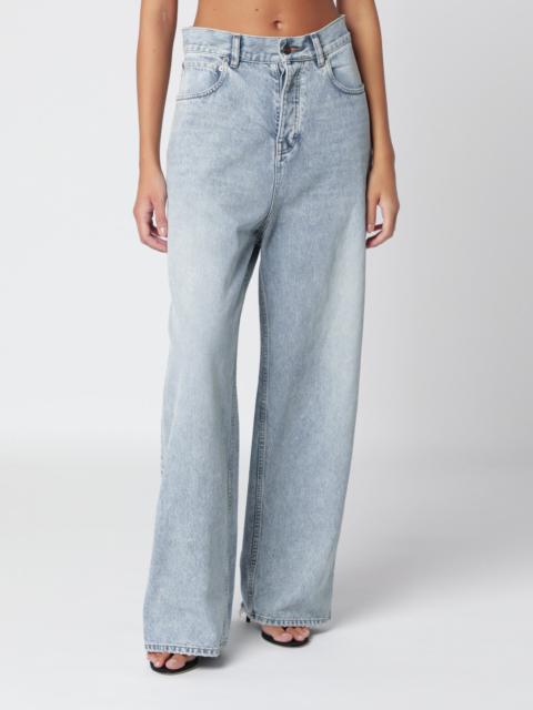 BALENCIAGA Light blue baggy jeans