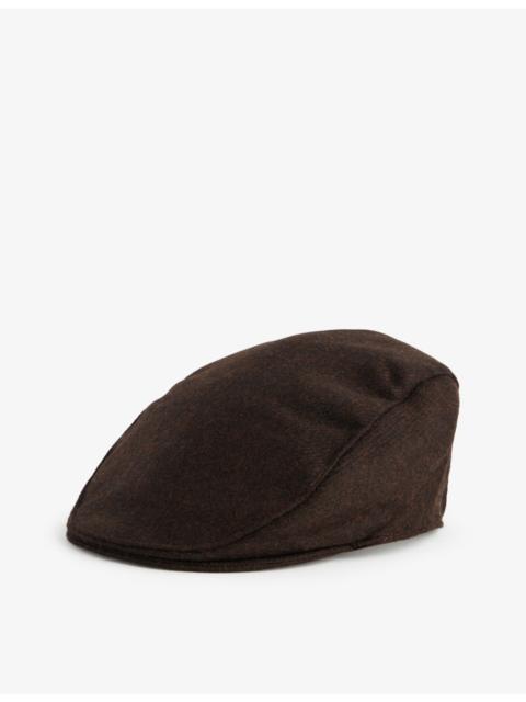 DENTS Fernworthy flat-crown wool cap